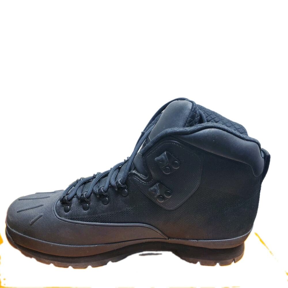 Timberland Euro Hiker Shell Toe Hiker Boots Black Men’s US 11 M Lace-Up - Picture 10 of 11